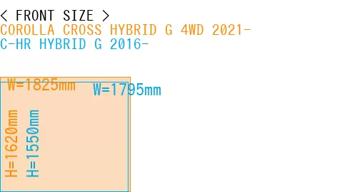#COROLLA CROSS HYBRID G 4WD 2021- + C-HR HYBRID G 2016-